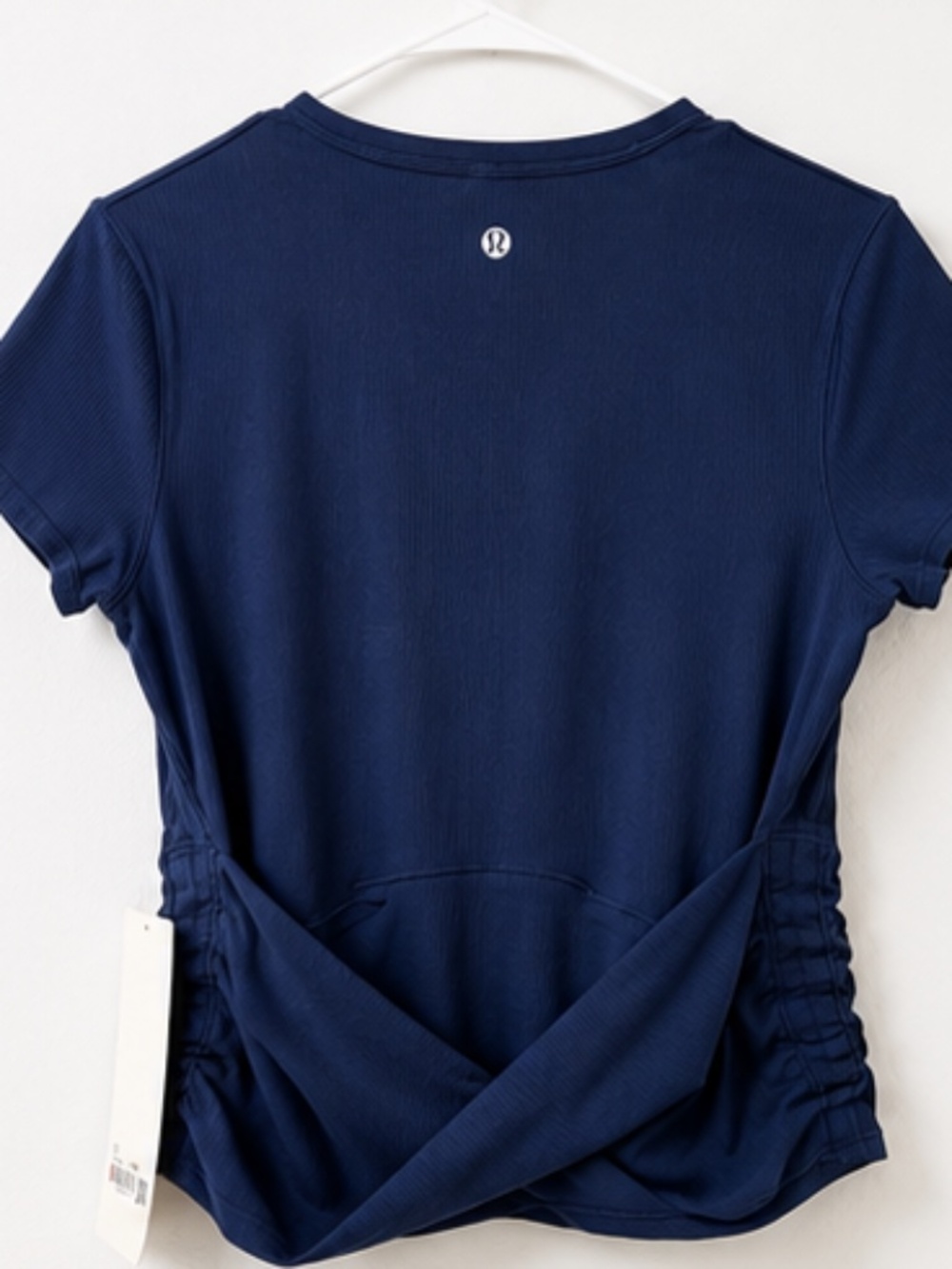 All It Takes Back-Twist Ribbed Short-Sleeve Shirt - Picture 4 of 4